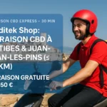 Livraison CBD Antibes (30 min) – Meditek Shop – Gratuit dès 70€