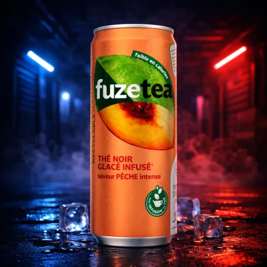 FuzeTea Thé Noir Pêche