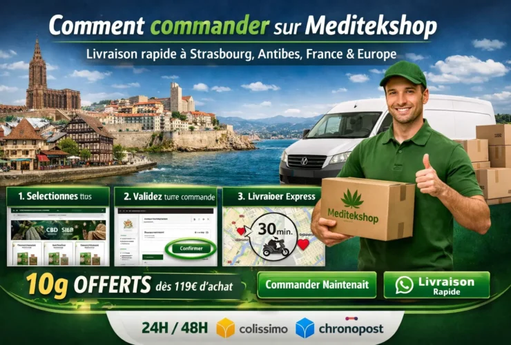 Comment commander sur Meditekshop