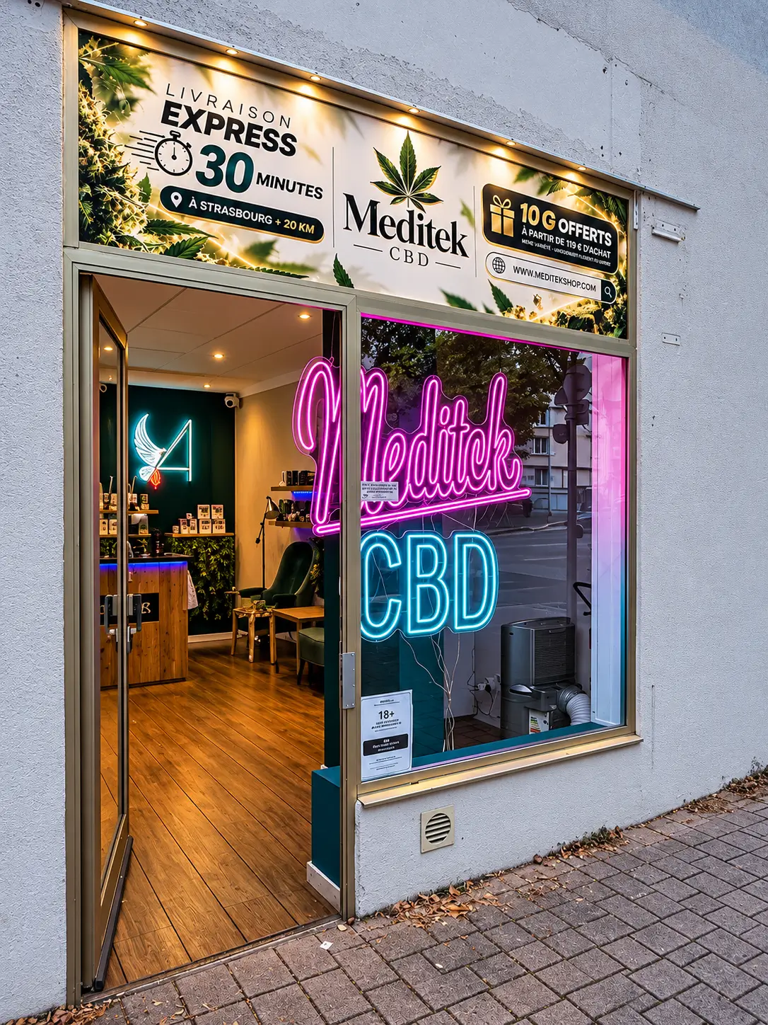 Boutique CBD Meditek Strasbourg Robertsau
