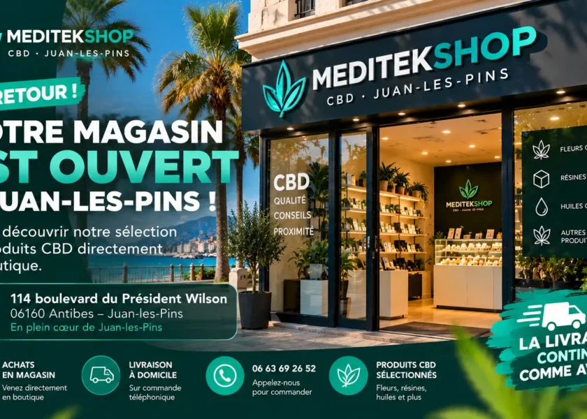 Meditekshop ouvert à Juan-les-Pins