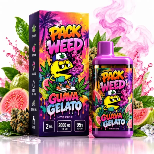 Vape 10-OH Guava Gelato, 2 ml