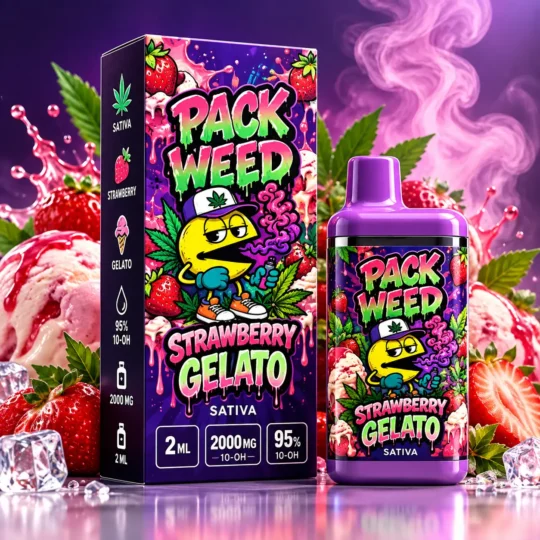 Vape 10-OH Strawberry Gelato